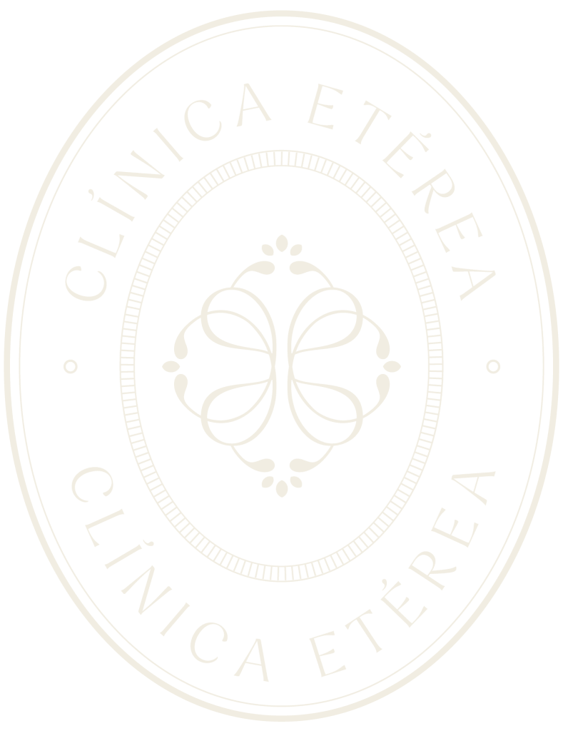 Imagotipo de branding oficial de Clínica Etérea Valencia